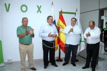 Vox abre sede política en Telde (Foto Jesús Ruiz Mesa)